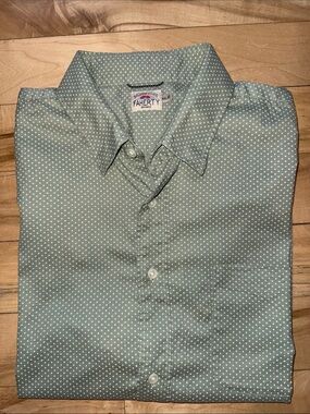 Men's XXL Faherty Short Sleeve Button-Up Shirt